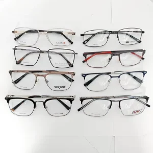 Ultra Light Pure Titanium Full Rim Eyeglasses for Men Business Casual Anti Allergy Optical Frames Worldwide Fast Shipping