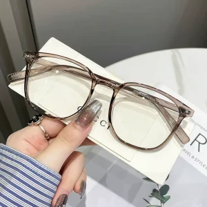 Ultra Light Retro TR Glasses Frame for Unisex with Blue Light Protection and Fashionable Design Colorful Eyeglasses Frame