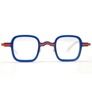 Ultra Thin Transparent Anti Fog Square Eyeglass Frames Quality Optical Glasses for Women and Men with Diamond Face Shape Match