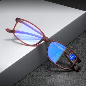 Ultralight Blue Light Blocking Reading Glasses with Custom Logo for Senior Men and Women