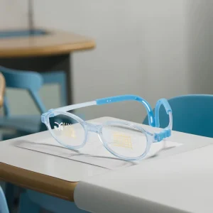 Ultralight TR90 Rectangular Optical Eyewear Frame for Children