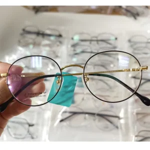 Ultralight Titanium Optical Eyeglasses Frames for Men and Women, Mixed Color
