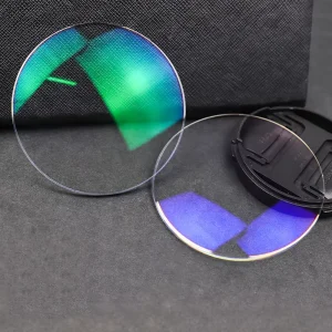 Unbreakable Stocks Optical Lenses 1.61 Optical Lenses Blue Cut Green Coating Lenses