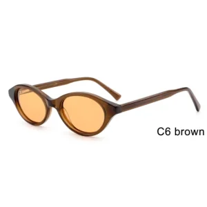 Unisex Acetate Oval Full-Rim UV400 Optical Reading Glasses Frame