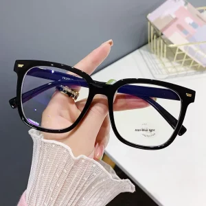 Unisex Blue PC Computer Glasses Frames, Adult, Custom Color