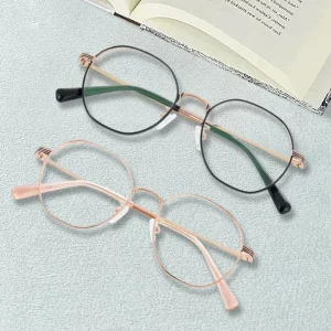 Unisex Business Eye Glass Frame High Quality Customized Ultralight Diamond Face Reading Titanium Spectacles for Hot Selling