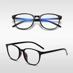Unisex Classic Round Short-Sighted Reading Glasses with Myopia Frames