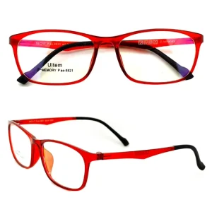 Unisex Diamond-Face Optical Eyeglass Frames for Reading Glasses