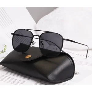 Unisex Fashion Sunglasses Square Metal Frame Sunglasses Sun Glasses