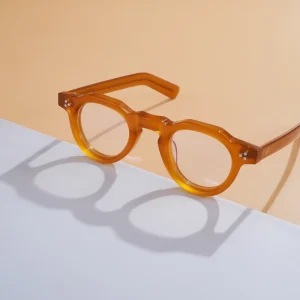 Unisex Foldable Full-Frame Computer Reading Glasses with Animal Pattern