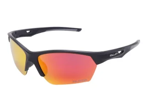 Unisex Half Frame Polarized Sports Eyewear UV400 Anti-Glare Fishing Glasses for Bicycle Racing Adjustable Strap