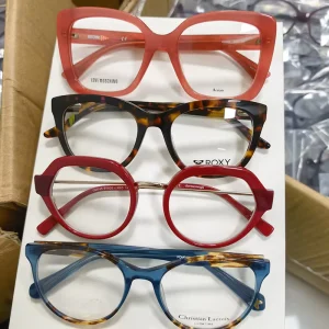 Unisex Handmade Acetate Square Cat-Eye Eyeglass Frames
