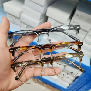 Unisex Lightweight Metal Optical Eyeglass Frames