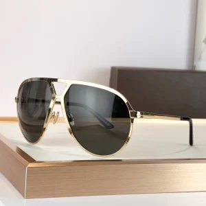 Unisex Luxury Fashion Polarized Driving Sunglasses Lightweight Full Rim Titanium Frame UV400 Tac Gradient Sunglasses