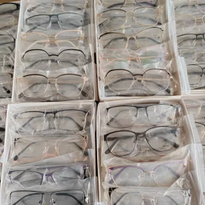 Unisex Optical Eye Glass Frames High Quality Metal Eyewear for Men Women Clearance Sale Solid Spectacle Eyeglasses