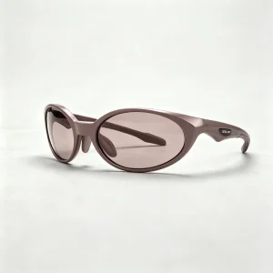 Unisex Polarized Multicolor Oval Sports Sunglasses with UV400 Protection