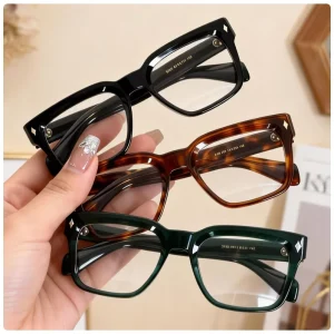 Unisex Retro Acetate Optical Eyeglass Frames