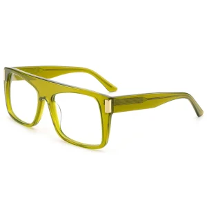 Unisex Round Full-Rim Optical Eyeglass Frames