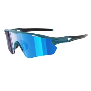 Unisex Semi-Rimless TR90 Sports Cycling Sunglasses UV400 Hiking Fishing Climbing