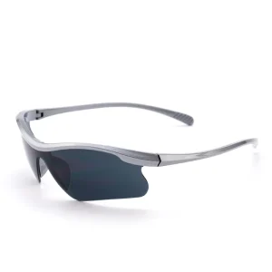 Unisex Sports Sunglasses UV400 Black and Clear Frames Windproof for Outdoor Riding