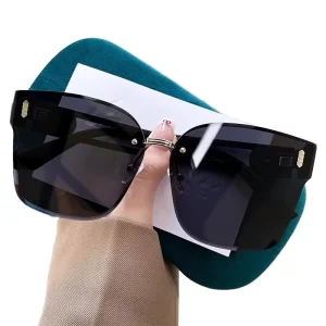Unisex Square Full Rim Sunglasses Mirror Lenses UV Protection Durable Lightweight PC