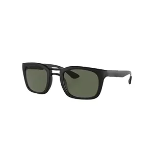 Unisex Square Sunglasses, Glass Lenses, TR Material, UV400 Protection, Full Rim Frame, Z8362M
