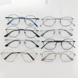 Unisex Titanium Prescription Eyeglass Frames