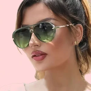 Unisex Toad-Shaped Large-Frame PC UV400 Sunglasses