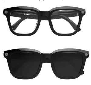 V03 Ultra-Thin Smart Camera Glasses HD Video Fast Charging Universal Fit