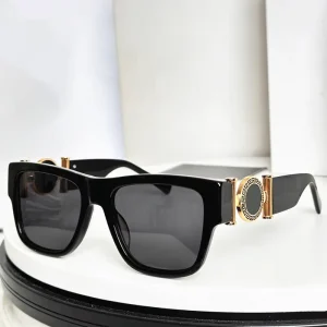 VE6819 Retro Square Acetate Sunglasses