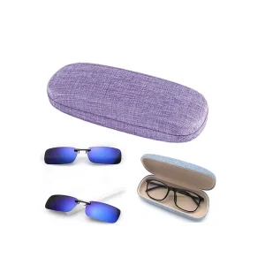 Velvet Eyeglass and Sunglasses Case with Custom Logo