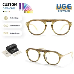 Vintage Anti-Blue-Light Optical Eyeglass Frames for Men and Women Supplier