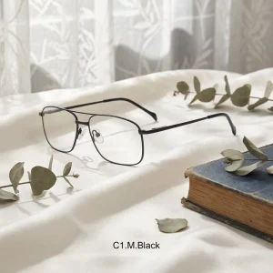 Vintage Classic Women’s Full-Frame Metal Optical Eyeglass Frames