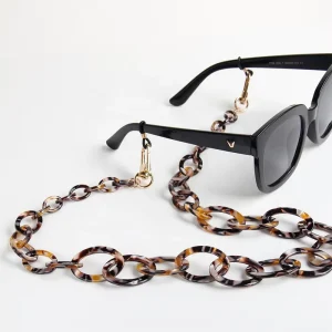 Vintage Lightweight Acetate Eyeglasses Neck Strap Holder Glasses Chain for Sunglasses