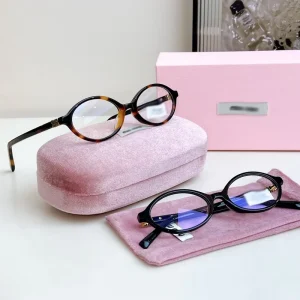 Vintage Oval Unisex Reading Glasses Lightweight & Portable Full Rim Frame Customizable SMU04Z for Daily Wear
