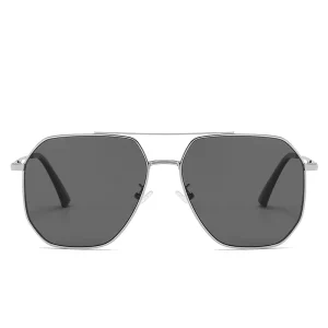 Vintage Polarized UV Pilot Metal Frame Sunglasses for Men and Women for Driving and Fishing