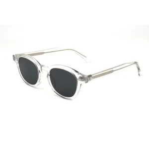 Vintage Round Sunglasses Yellow UV400 Lens Sun Glasses with Decorative Rivets Tortoiseshell Frame Eyewear Sunglasses for Women