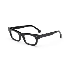 Vintage Small Acetate Square Eyeglass Frames for Men with Blue Light Lenses