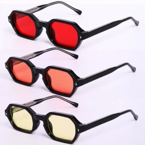 Vintage Square CP 99% Anti Blue Light Gaming Glasses Computer Gaming AR Blue Melatonin Red Orange Sleep Glasses