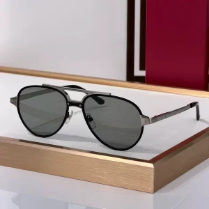 Vintage Sunglasses Men Women Titanium Frame Lightweight UV400 Optical Protection