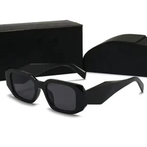 Vintage Sunglasses for Men with Clear Red and Blue PC Frames UV400