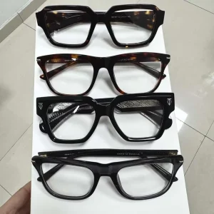 Vintage Thick Square Oversized Acetate Eyeglass Frames Multiple Colors Unisex
