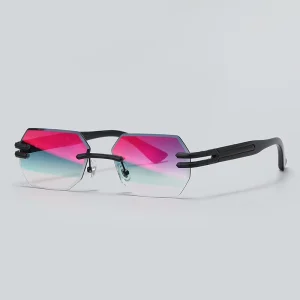 Vintage Unisex UV400 Sunglasses with Metal Frame
