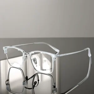 VisualMate High Quality Titanium Optical Frames Light Weight Eye Glass Frames Unisex Myopia Glasses