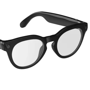 Voice-Controlled Smart Glasses with Open-Ear Audio and Hands-Free Camera for Running and Cycling