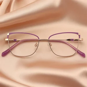 W21021 Women’s Custom Vintage Metal Optical Eyeglass Frames