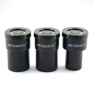 WF30X 9mm High Eye Point Microscope Eyepiece 23.2mm 30mm 30.5mm for Stereo Biological Microscope