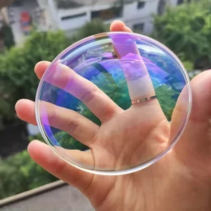 Well Manufactured 1.56 Anti Blue Light Lens Resin Clear Blue Cut Lenses HMC Green Coating Single Vision Effect Highly Popular