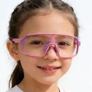 Windproof Outdoor Children’s Pickleball Goggles Dustproof Impact Resistant Unisex Clear Lens Sports Safety Protective Glasses