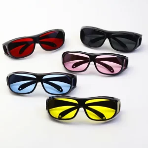 Windproof Outdoor Riding Sunglasses with Night Vision for Driving and Riding